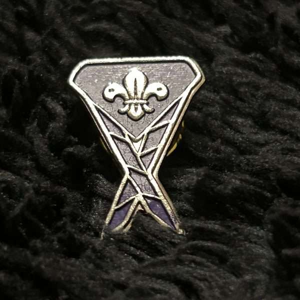 World Scouting Badge Neckerchief Metal Pin