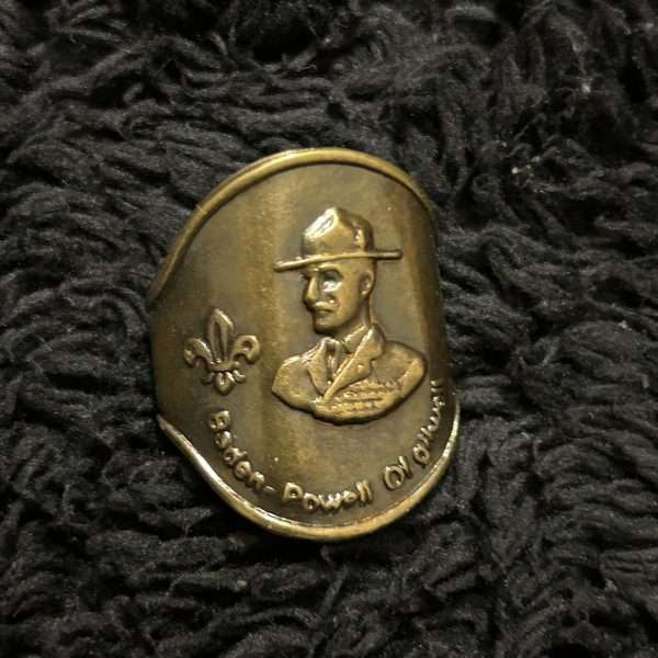 BP Baden Powell of Gilwell Metal Woggle - Image 2