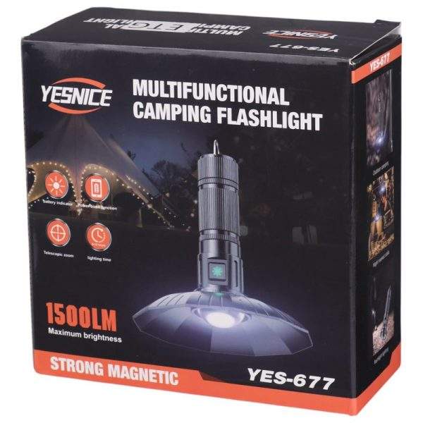 Yesnice Flashlight High Power Rechargeable Lantern