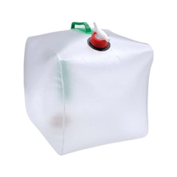 Outdoor Folding Water Bag Collapsible Storage Bucket with Tap 20L - Image 3