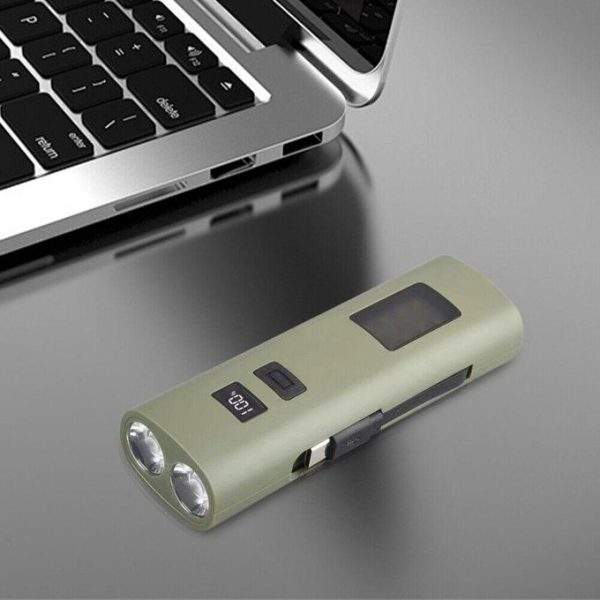 3-in-1 LED Flashlight Power Bank USB Charging - Image 8