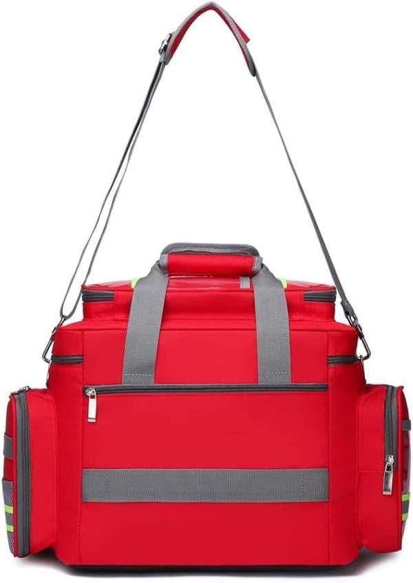 Professional First Aid Bag with Reflective Strips Large Capacity - Image 8