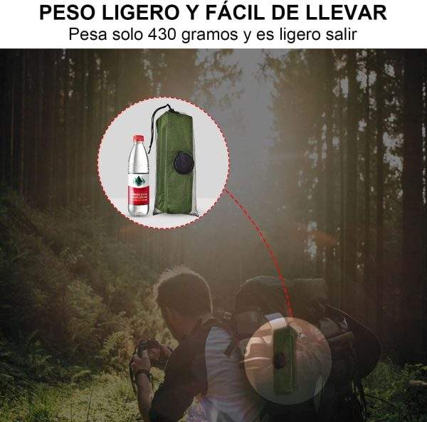 Shower Bag Camping Portable 5 Gallon/20L Solar Quick Heating - Image 4