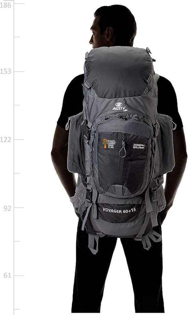 SGWEN - Activ Back Bag Sac a Dos New Voyager 60 + 15 L - Image 20