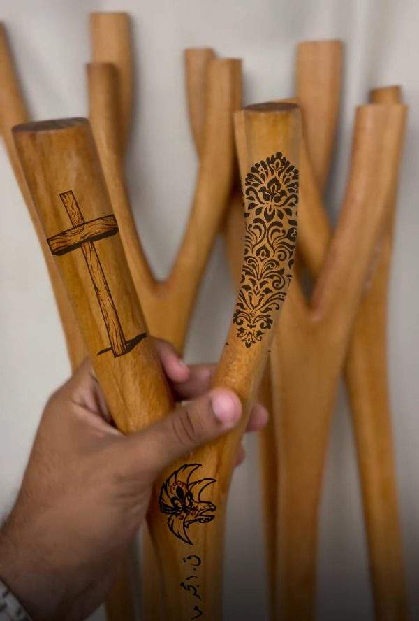 SGWEN Depart Wooden Stick Staff - Image 3