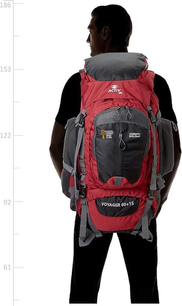 SGWEN - Activ Back Bag Sac a Dos New Voyager 60 + 15 L - Image 14