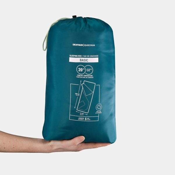 Branded Decathlon QUECHUA® Sleeping Bag Camping Arpenaz 20° - Image 7
