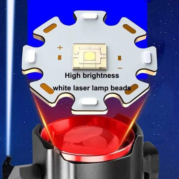 Emergency flashlight, power bank, glass breaker and belt cutter - Image 11