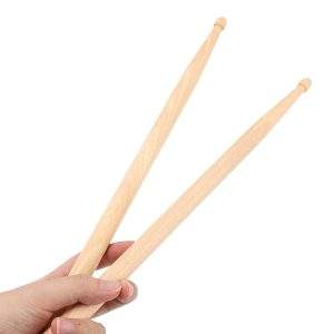 Generic Wooden Drumsticks – Wood Tip / Nylon Tip